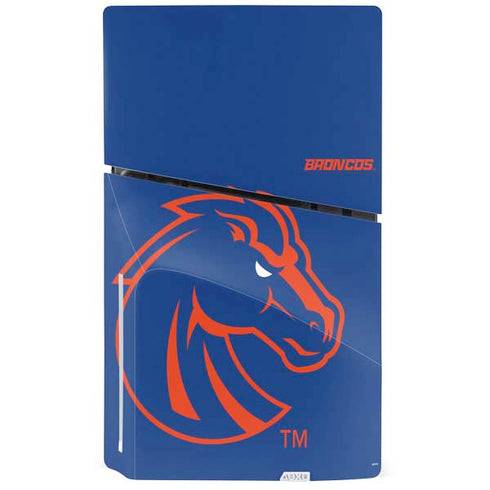 Boise State University Broncos Mascot PS5 Slim Disk Bundle Skin