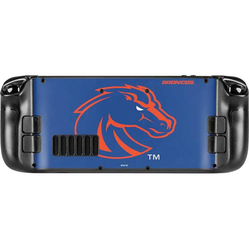 Boise State University Broncos Mascot Steam Deck Handheld Gaming Computer Skin