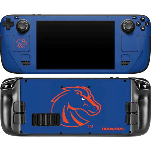 Boise State University Broncos Mascot Steam Deck Handheld Gaming Computer Skin
