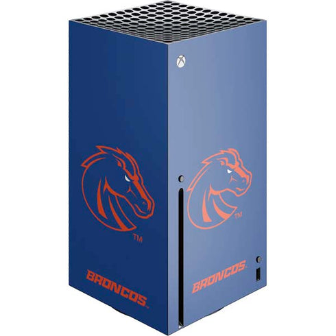 Boise State University Broncos Mascot Xbox Series X Console Skin