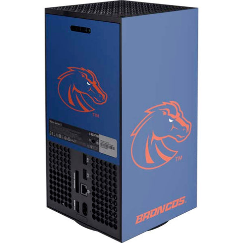 Boise State University Broncos Mascot Xbox Series X Console Skin