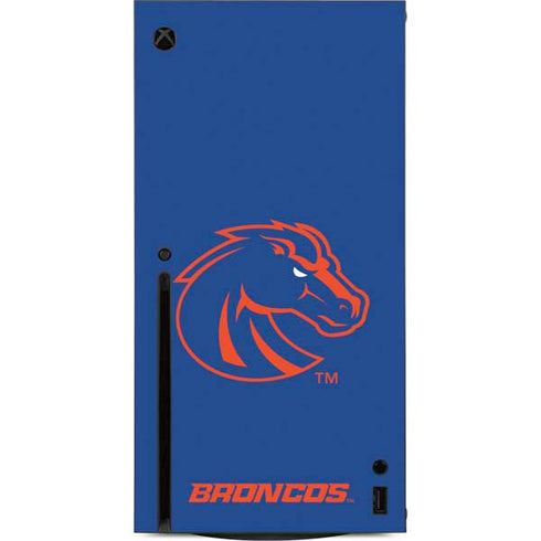 Boise State University Broncos Mascot Xbox Series X Console Skin