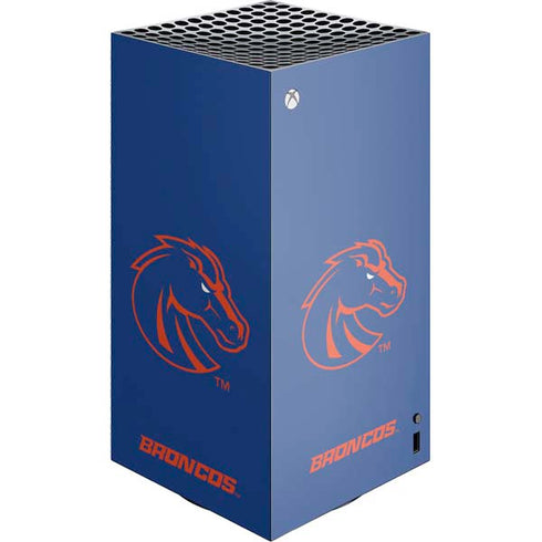 Boise State University Broncos Mascot XBox Series X Digital Edition Console Skin
