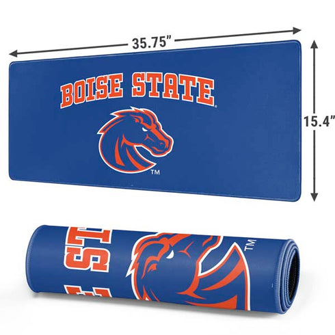 Boise State University Collegiate Text Gaming Mouse Pad
