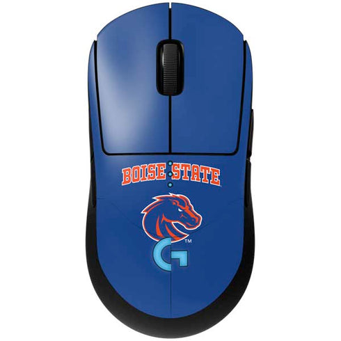 Boise State University Collegiate Text G Pro Wireless Gaming Mouse Skin