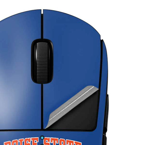 Boise State University Collegiate Text G Pro Wireless Gaming Mouse Skin