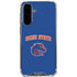 Boise State University Collegiate Text Galaxy A36 5G Clear Case