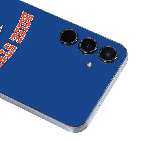 Boise State University Collegiate Text Galaxy A55 5G Skin