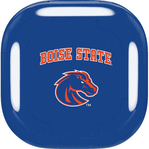 Boise State University Collegiate Text Galaxy Buds Live Skin