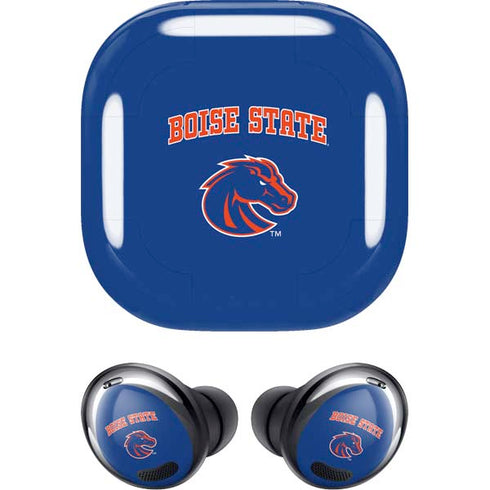 Boise State University Collegiate Text Galaxy Buds Pro Skin