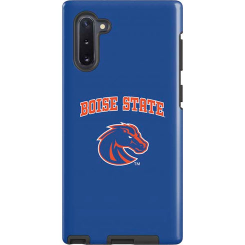 Boise State University Collegiate Text Galaxy Cases