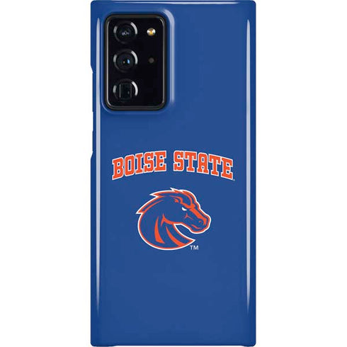 Boise State University Collegiate Text Galaxy Cases