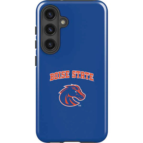 Boise State University Collegiate Text Galaxy S25 Impact Case