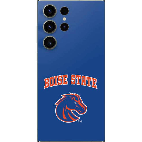 Boise State University Collegiate Text Galaxy S24 Ultra Skin