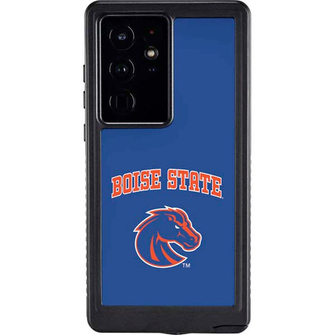 Boise State University Collegiate Text Galaxy S24 Ultra Waterproof Case