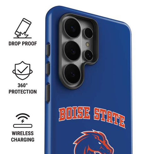 Boise State University Collegiate Text Galaxy S26 Ultra Impact Case