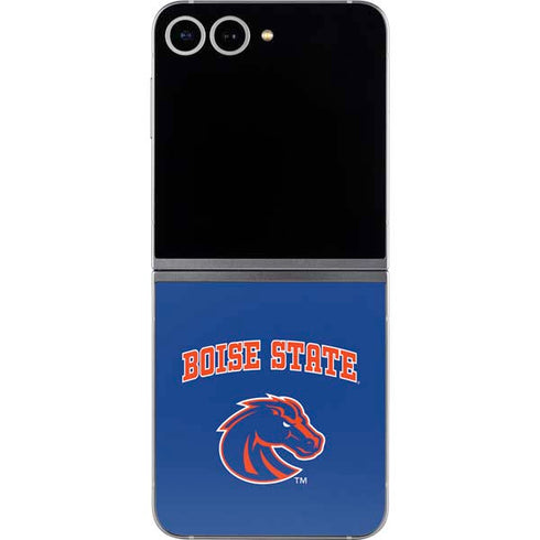 Boise State University Collegiate Text Galaxy Z Flip6 Skin