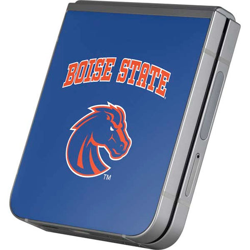 Boise State University Collegiate Text Galaxy Z Flip6 Skin