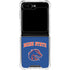 Boise State University Collegiate Text Galaxy Z Flip6 Clear Case