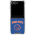 Boise State University Collegiate Text Galaxy Z Flip7 Clear Case