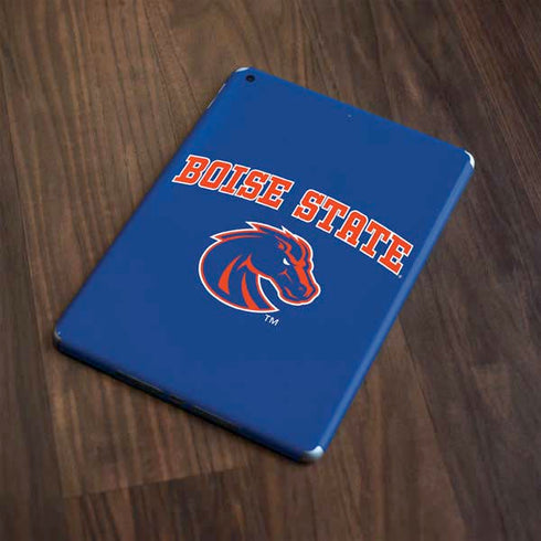 Boise State University Collegiate Text Apple iPad Skin
