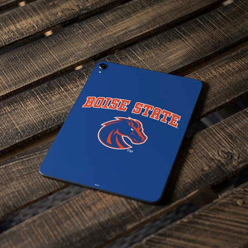 Boise State University Collegiate Text Apple iPad Pro Skin