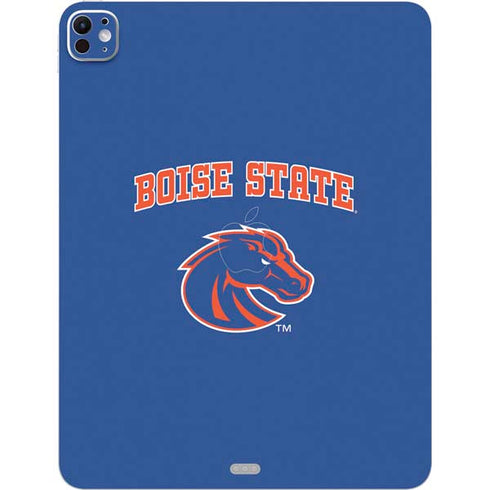 Boise State University Collegiate Text iPad Pro 13in M4 (2024) Skin