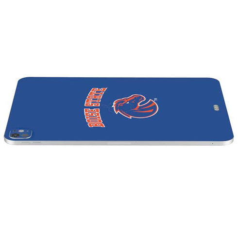 Boise State University Collegiate Text iPad Pro 13in M4 (2024) Skin