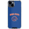 Boise State University Collegiate Text iPhone 15 Clear Case
