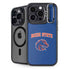 Boise State University Collegiate Text iPhone 15 Pro Kickstand Case
