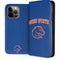 Boise State University Collegiate Text iPhone 15 Pro Max Folio Case
