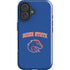 Boise State University Collegiate Text iPhone 16 Plus Impact Case