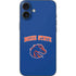 Boise State University Collegiate Text iPhone 16 Plus Skin