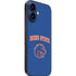 Boise State University Collegiate Text iPhone 16 Plus Skin