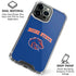 Boise State University Collegiate Text iPhone 16 Pro Clear Case