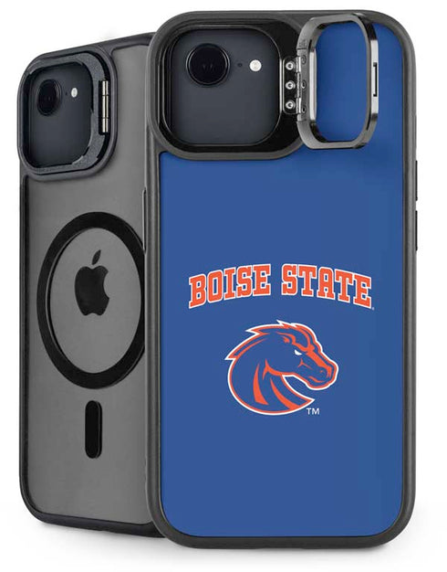 Boise State University Collegiate Text iPhone 16e Kickstand Case
