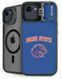 Boise State University Collegiate Text iPhone 16e Kickstand Case