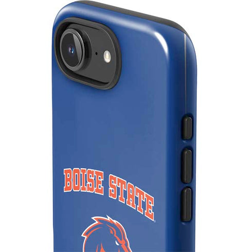 Boise State University Collegiate Text iPhone 16e Impact Case