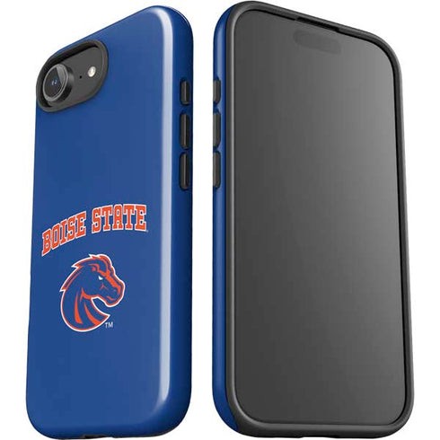 Boise State University Collegiate Text iPhone 16e Impact Case