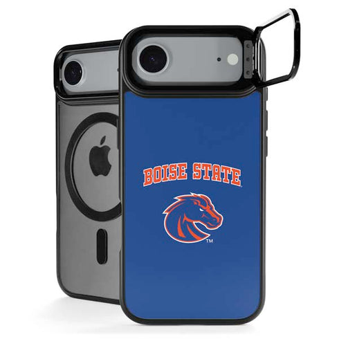 Boise State University Collegiate Text iPhone 17 Air Kickstand Case