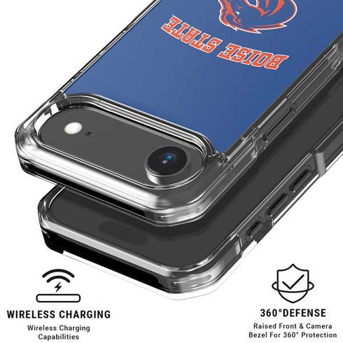 Boise State University Collegiate Text iPhone 17 Air MagSafe Case
