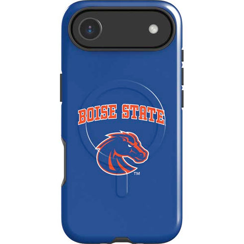 Boise State University Collegiate Text iPhone 17 Air Magsafe Impact Case
