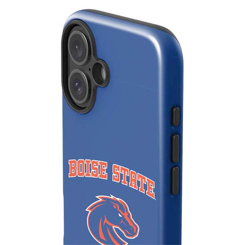 Boise State University Collegiate Text iPhone 17 Impact Case