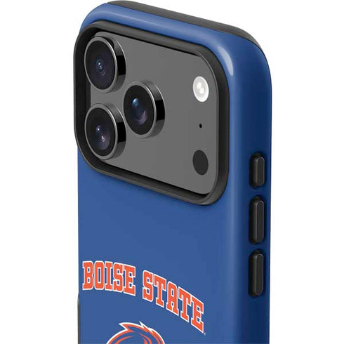 Boise State University Collegiate Text iPhone 17 Pro Max Impact Case