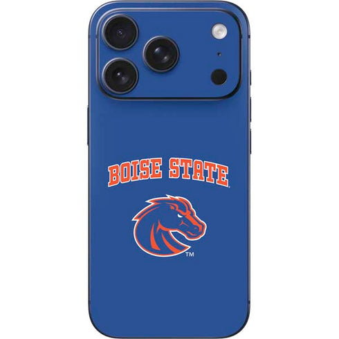 Boise State University Collegiate Text iPhone 17 Pro Skin