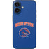 Boise State University Collegiate Text iPhone 17 Skin
