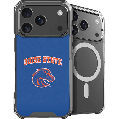 Boise State University Collegiate Text iPhone 18 Pro Max MagSafe Case