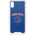 Boise State University Collegiate Text iPhone XS Clear Case