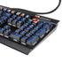 Boise State University Collegiate Text K95 RGB PLATINUM Mechanical Gaming Keyboard Skin