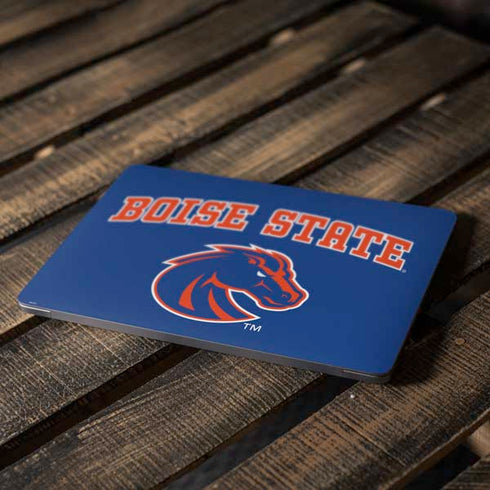 Boise State University Collegiate Text Apple MacBook Air Skin